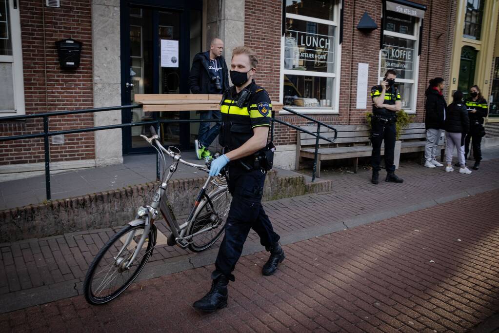 Fietser gewond bij botsing met scooterrijder