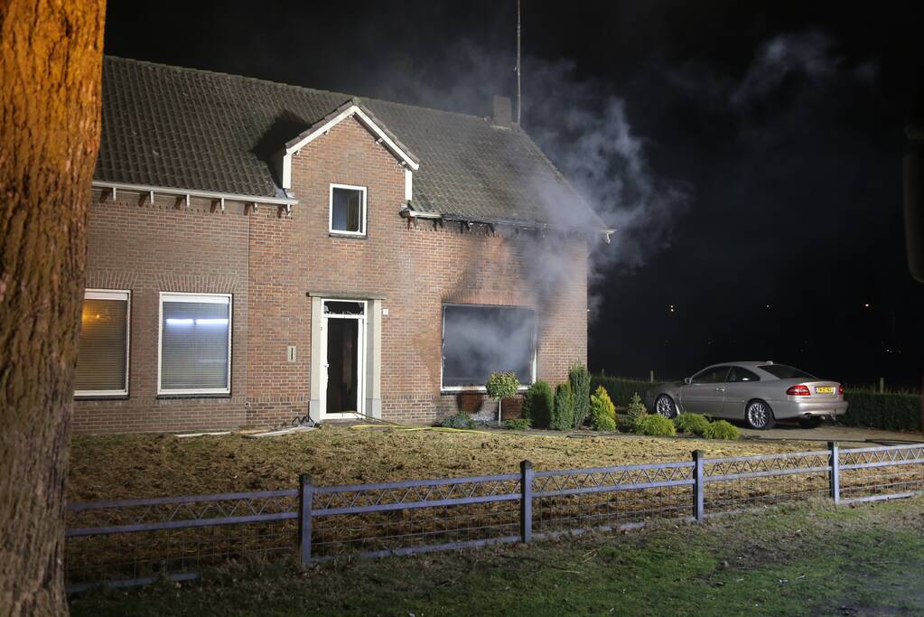 Woning onbewoonbaar na woningbrand
