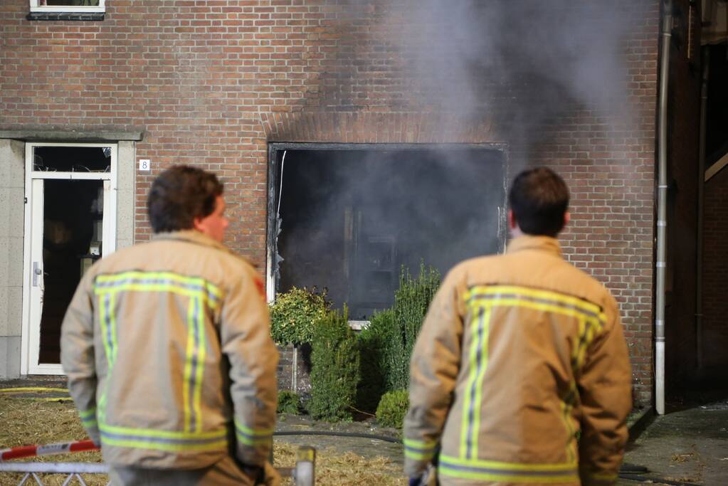 Woning onbewoonbaar na woningbrand
