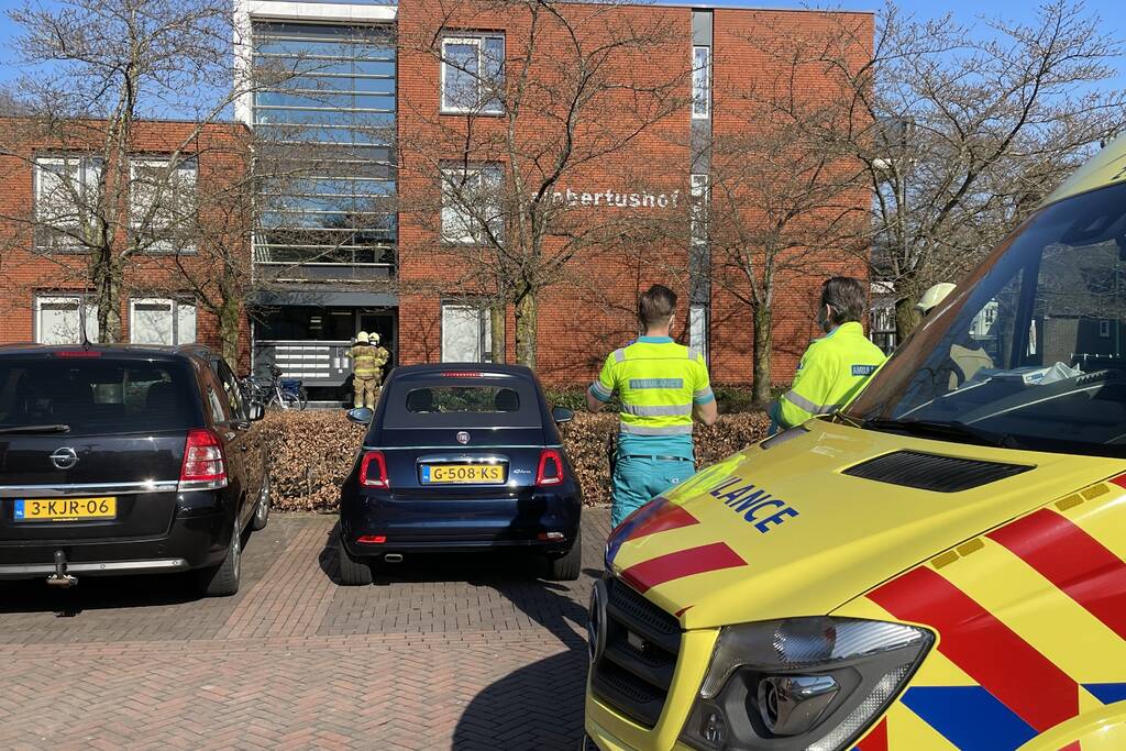 Hulpdiensten ingezet voor gaslek bij ouderenzorg