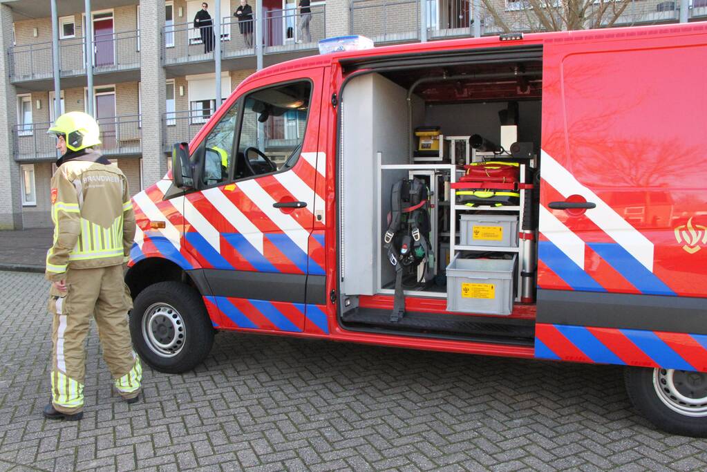 Onderzoek naar gaslucht in woning