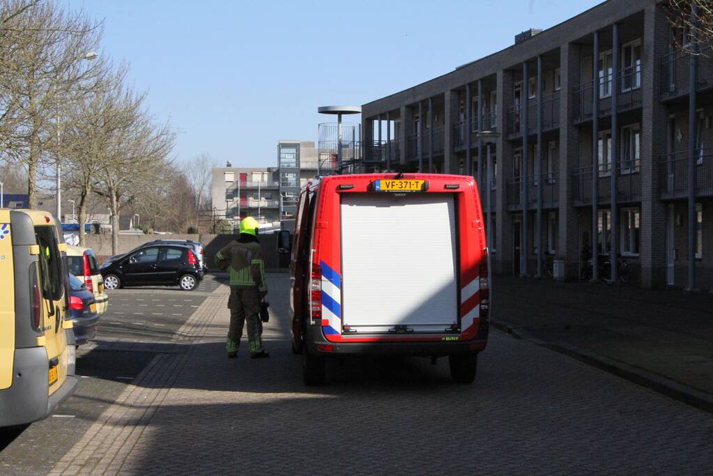 Onderzoek naar gaslucht in woning