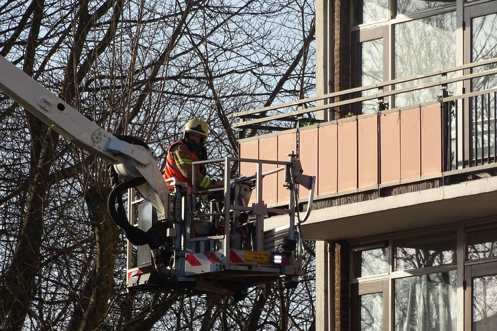 Onderzoek naar gaslucht in flat