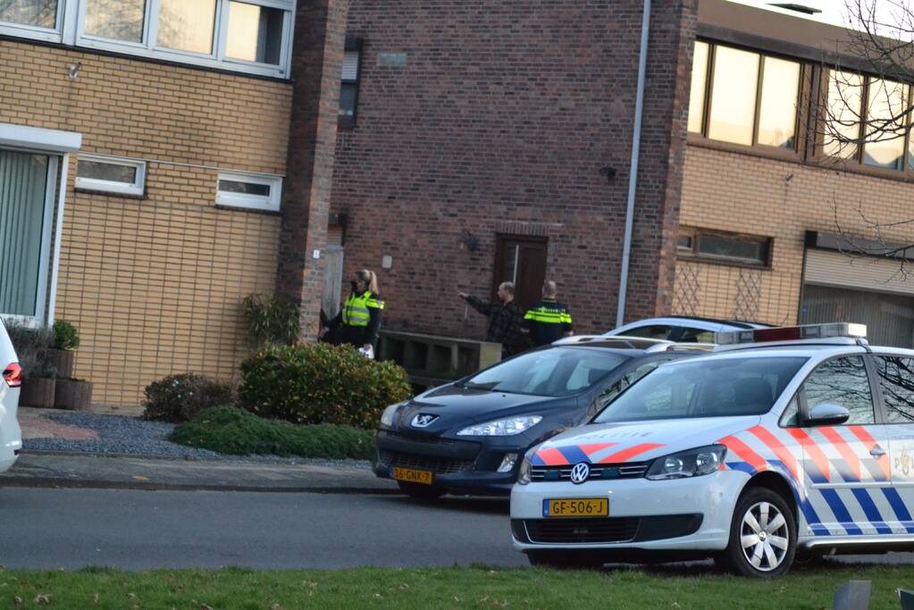 Verdachte vluchten na woningoverval