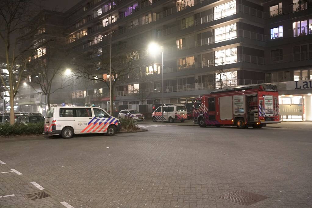 Brand in appartementencomplex snel geblust