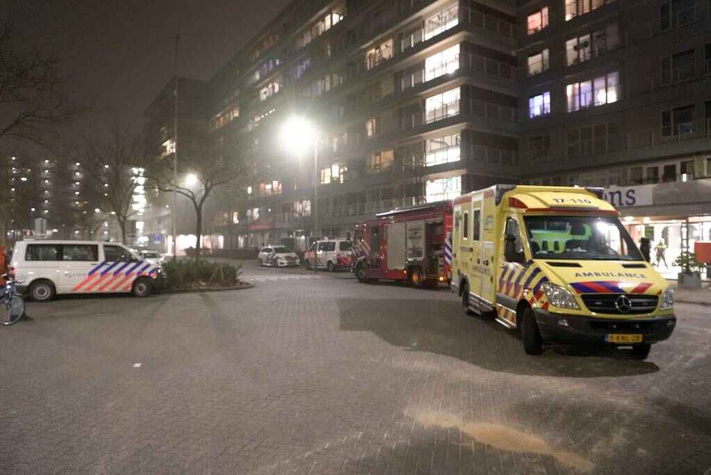 Brand in appartementencomplex snel geblust