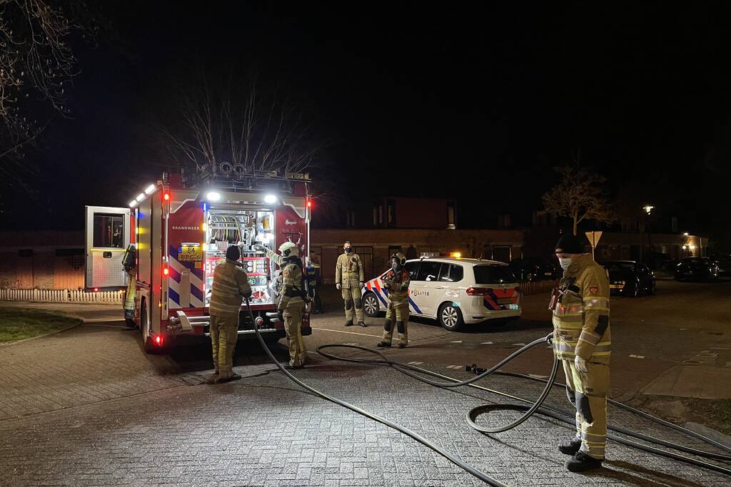 Wederom scooter verwoest door brand