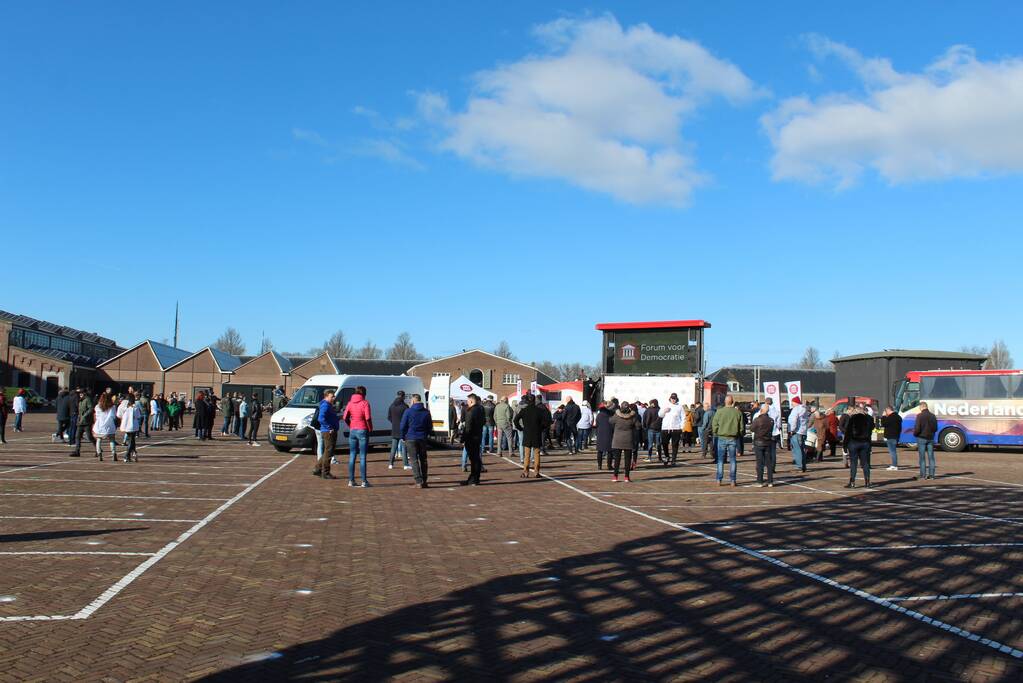 Bijeenkomst Forum met Thierry Baudet trekt veel belangstelling
