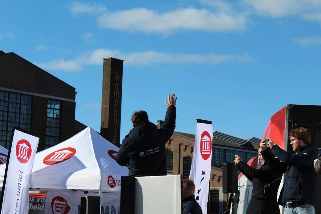 Bijeenkomst Forum met Thierry Baudet trekt veel belangstelling