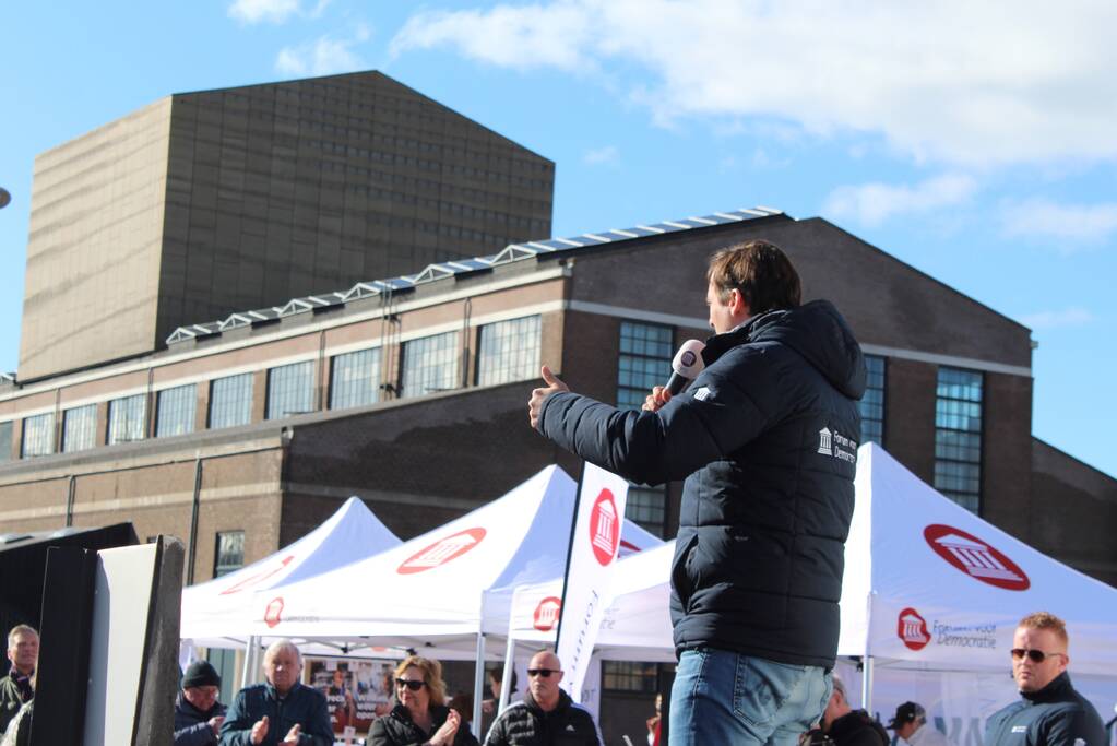 Bijeenkomst Forum met Thierry Baudet trekt veel belangstelling