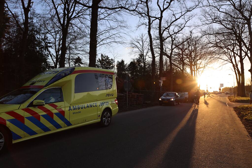 Schade bij botsing tussen meerdere voertuigen