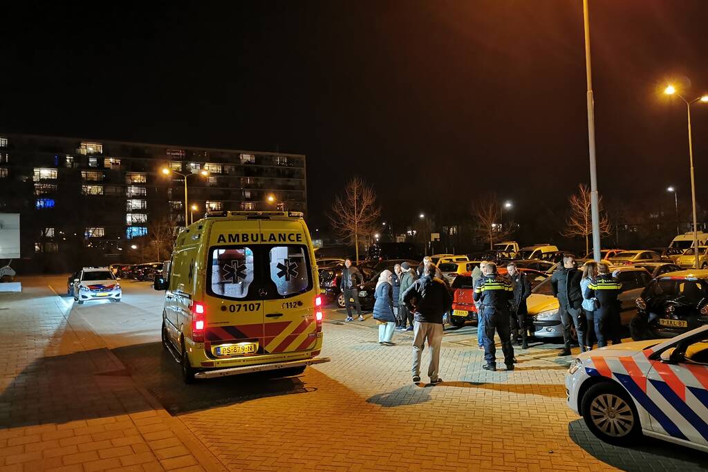 Bestuurder vlucht na opzettelijke aanrijding