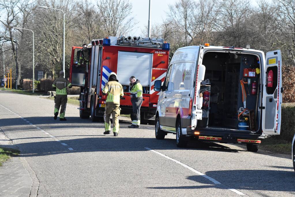 Brandweer ontruimt veertig woningen na gaslek