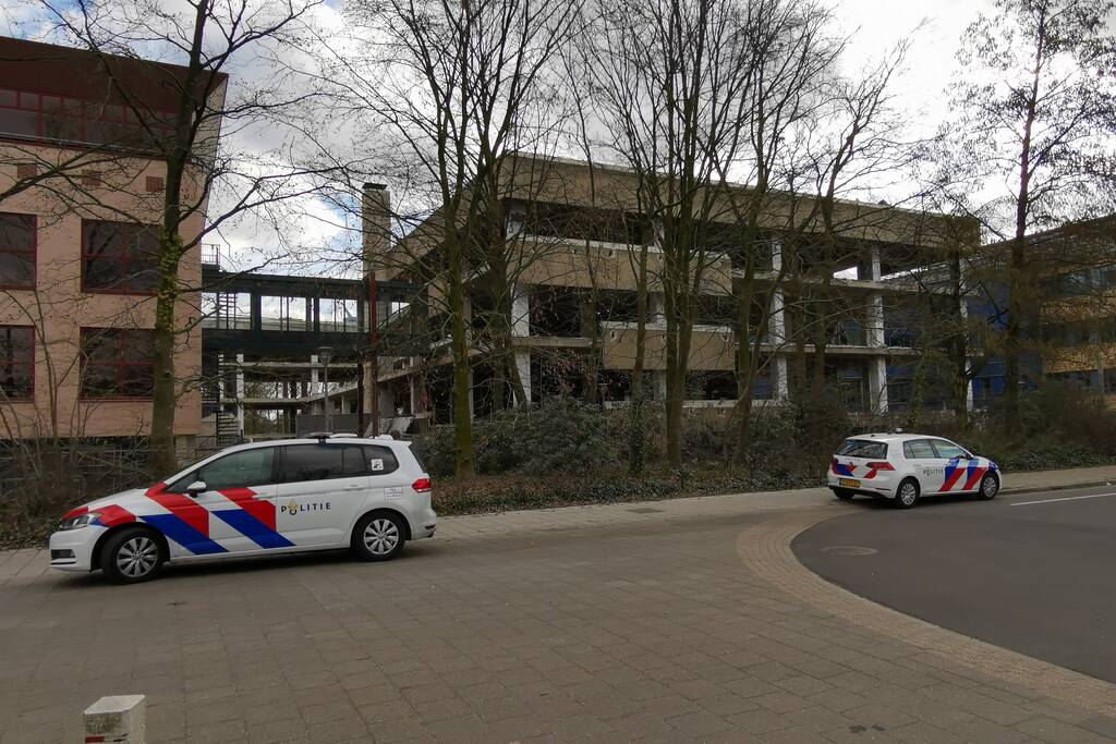 Veel politie na inbraakalarm slooppand