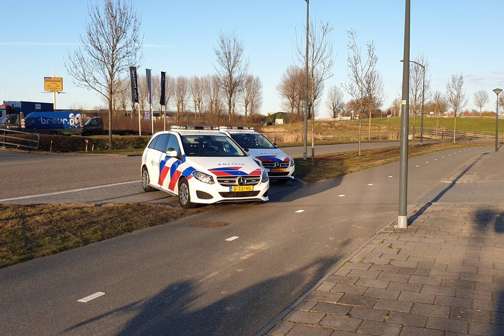 Motorrijder raakt gewond na val