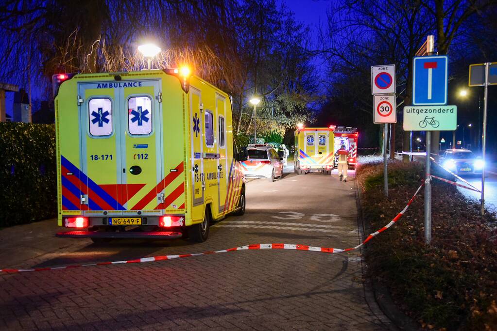 Persoon overleden bij brand in woning