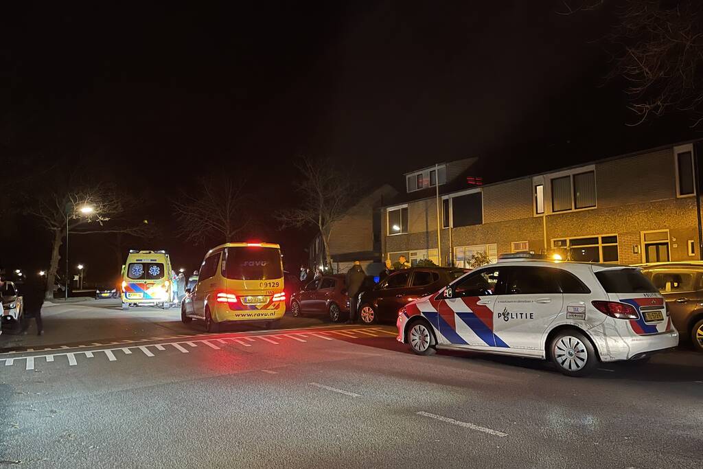 Persoon zwaargewond na val