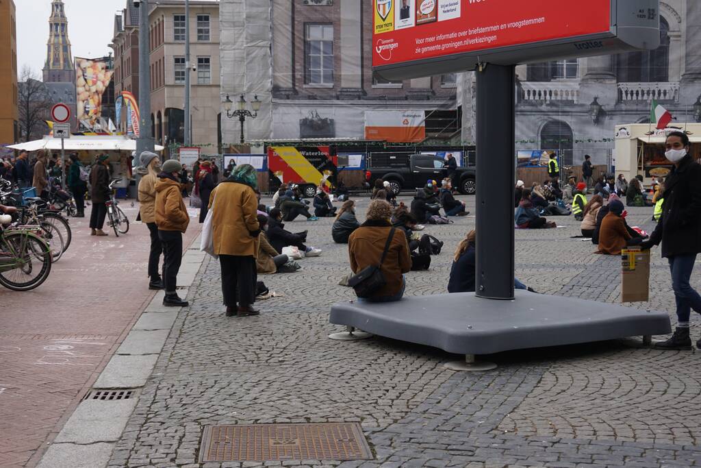 Demonstratie tegen gender gerelateerd geweld