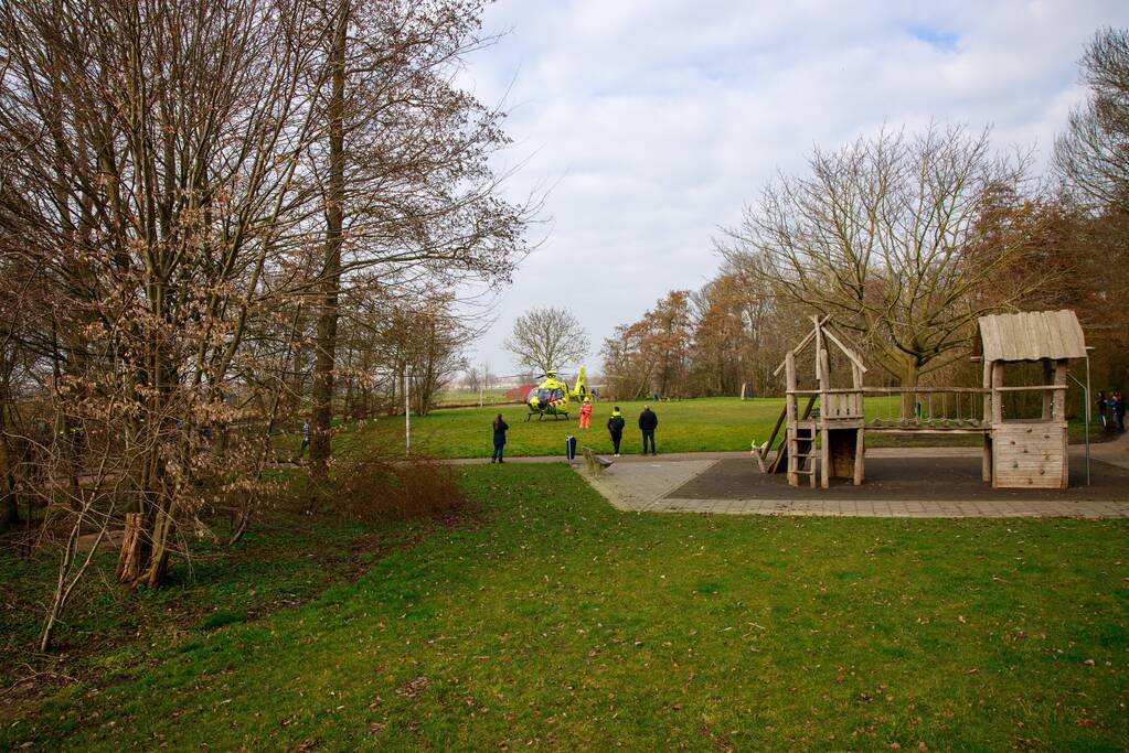 Kind valt uit boom en raakt zwaargewond