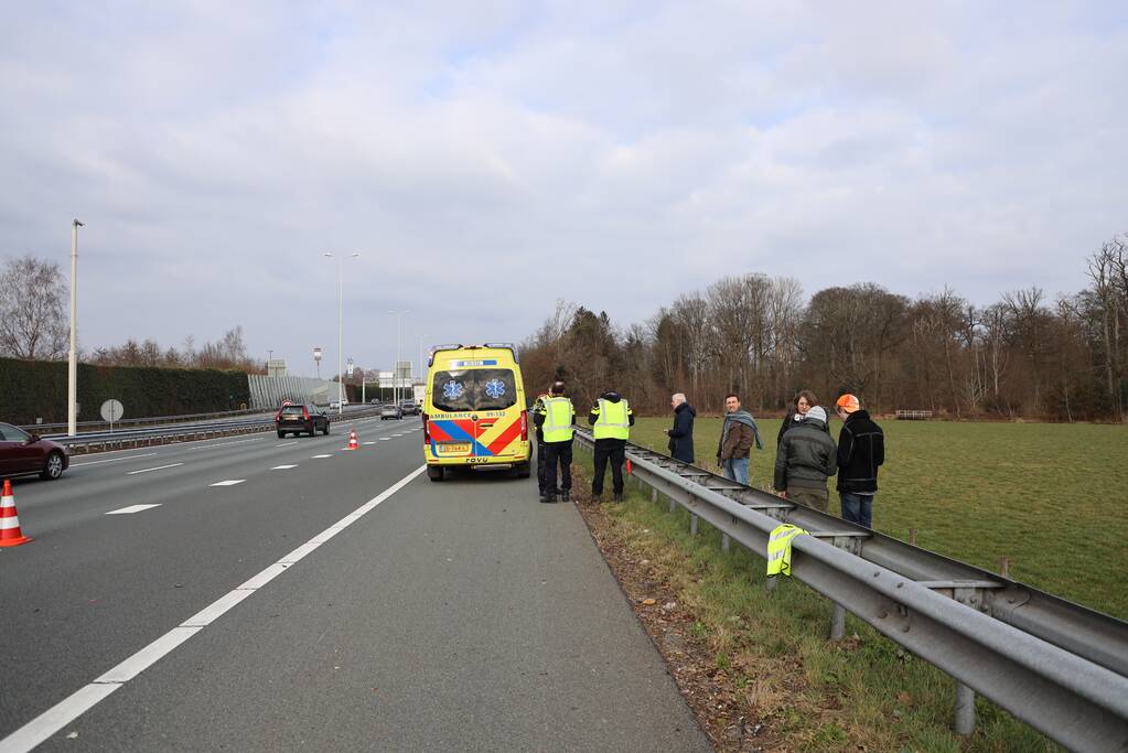 Aanhanger geschaard bij ongeval