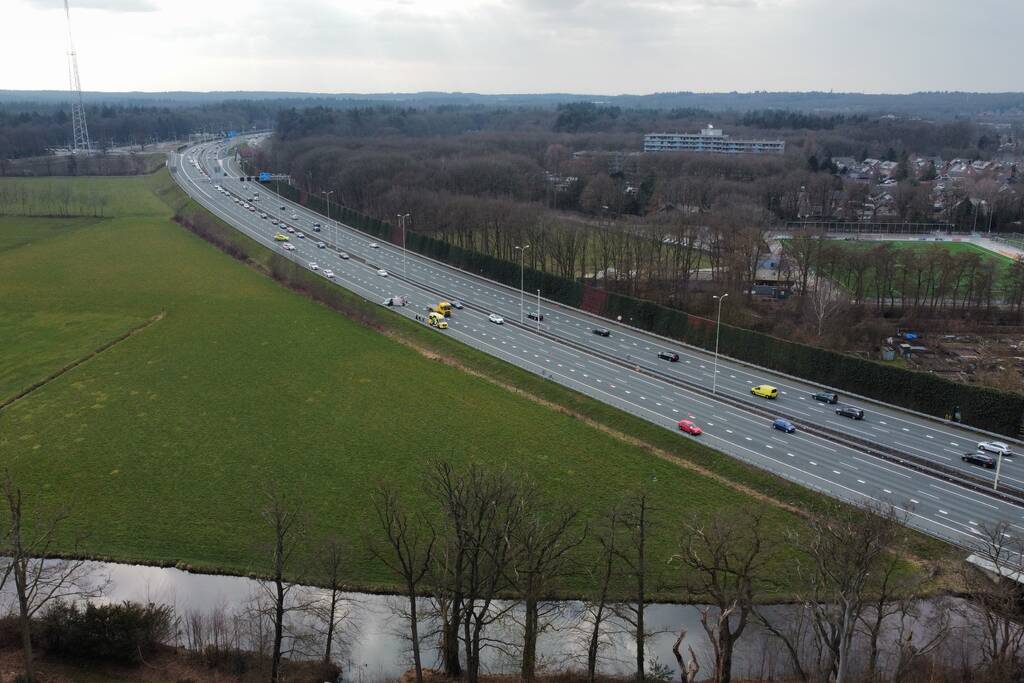 Aanhanger geschaard bij ongeval