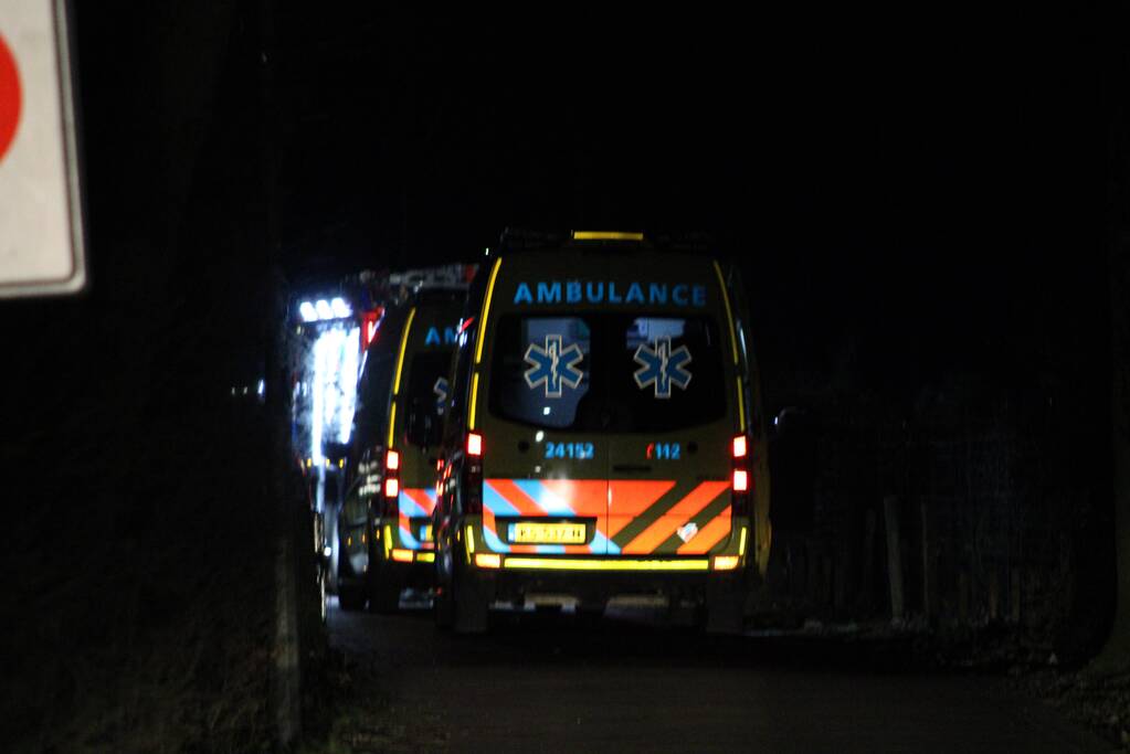 Zwaargewonde door ontplofte kachel