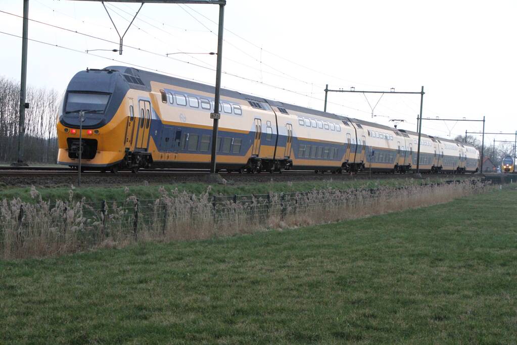 Treinverkeer gestremd door spoorongeval