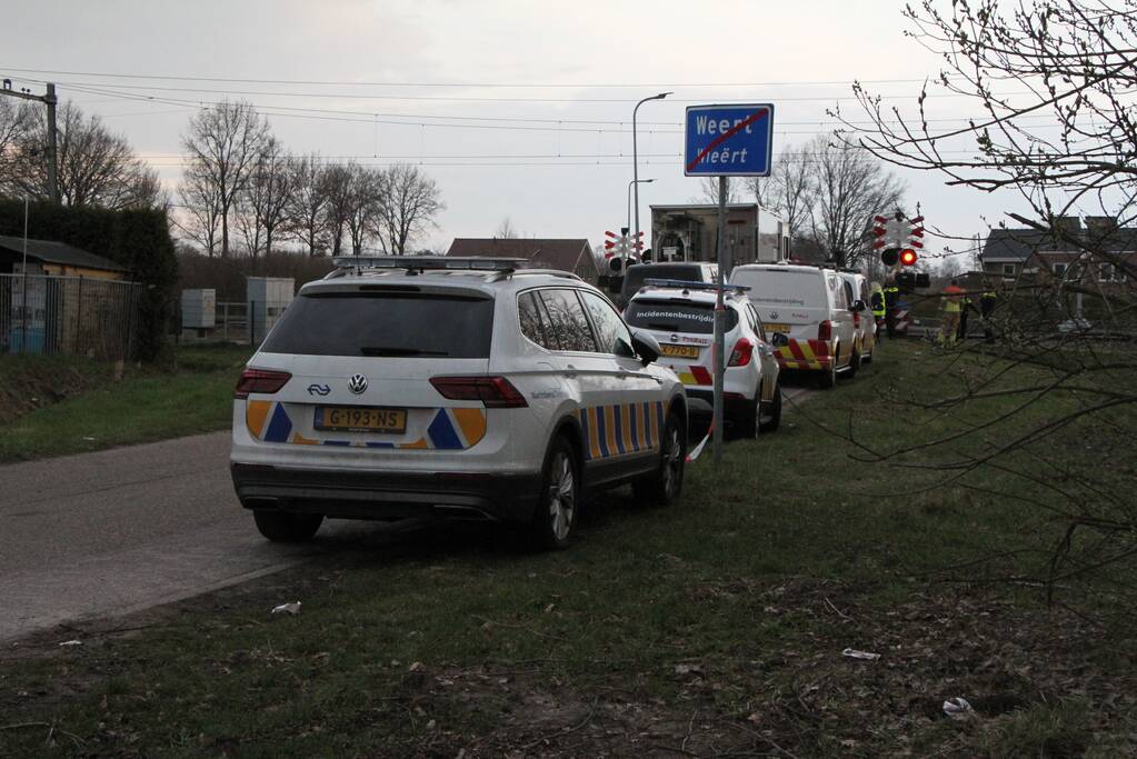 Treinverkeer gestremd door spoorongeval