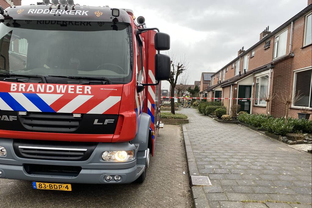 Gasleiding geraakt door graafwerkzaamheden