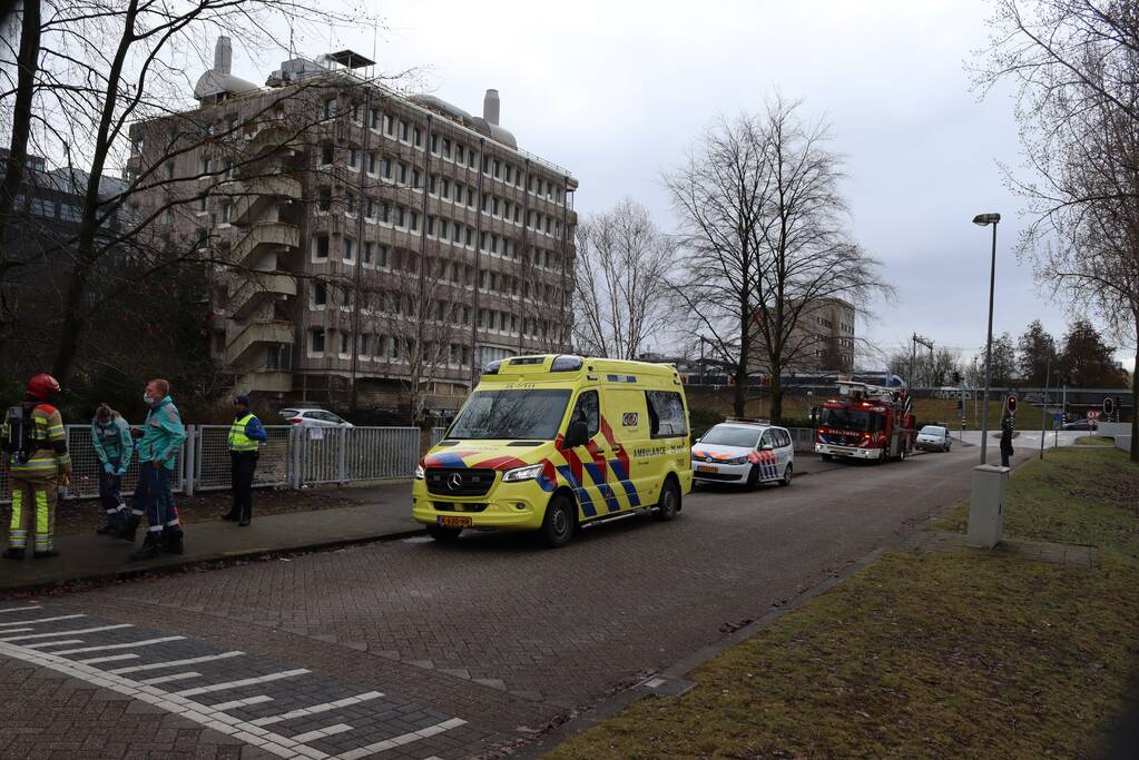 Brand in leegstaand bedrijfspand