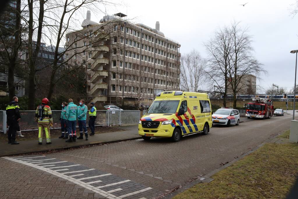 Brand in leegstaand bedrijfspand