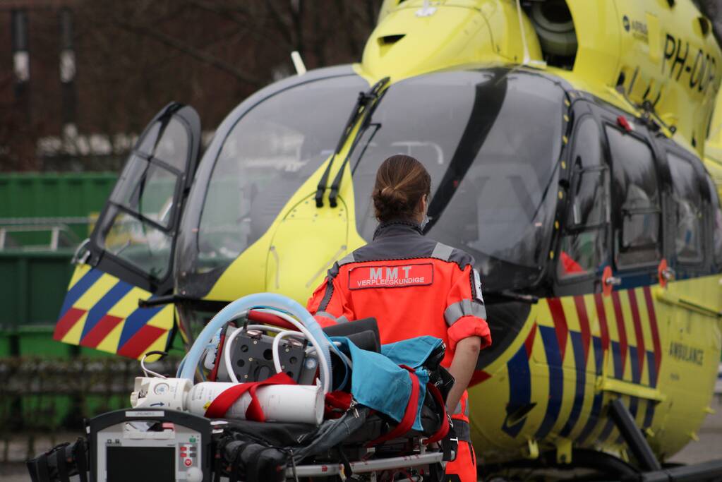 Coronahelikopter transporteerde patiënt naar Zuyderland MC