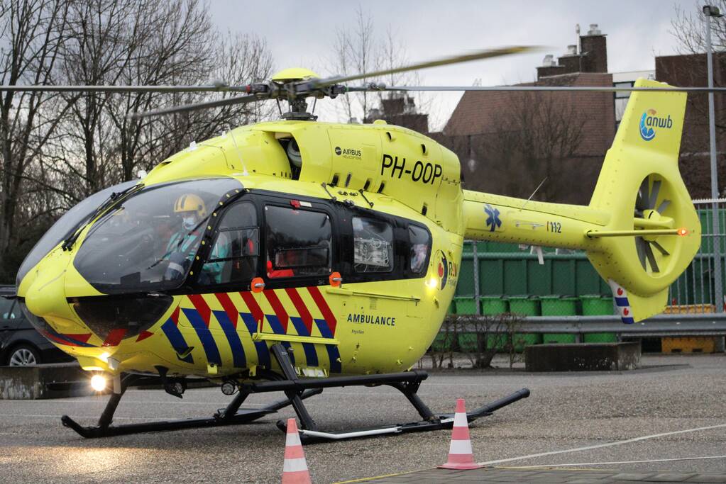 Coronahelikopter transporteerde patiënt naar Zuyderland MC
