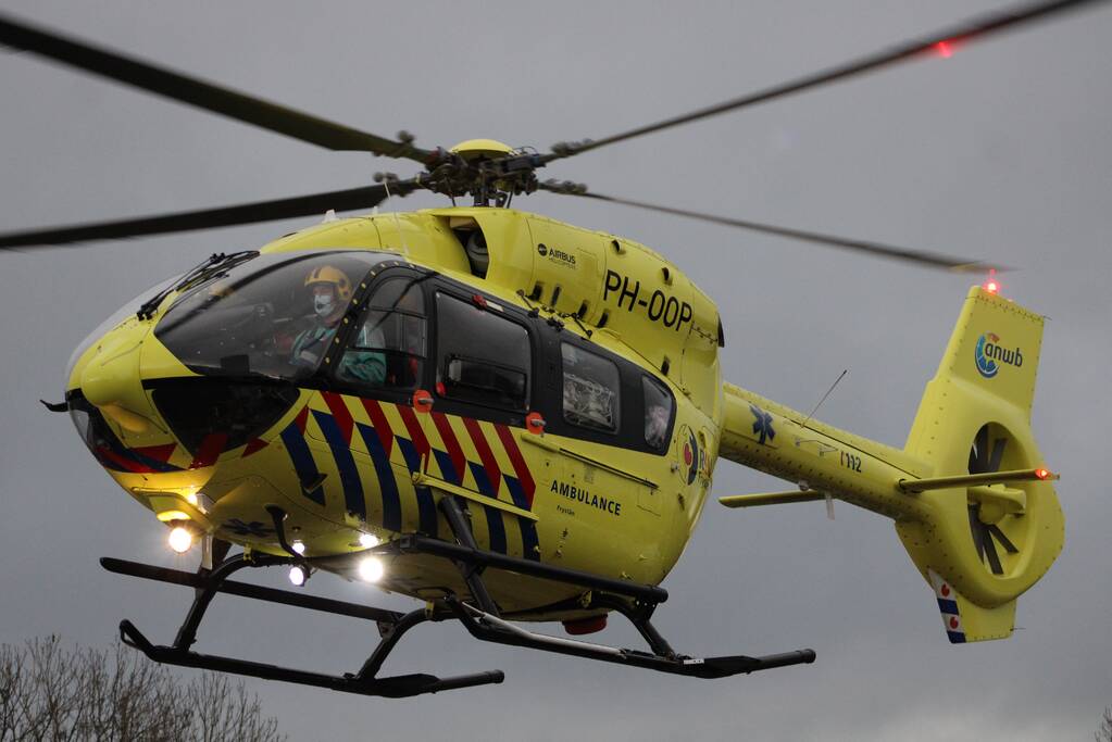 Coronahelikopter transporteerde patiënt naar Zuyderland MC