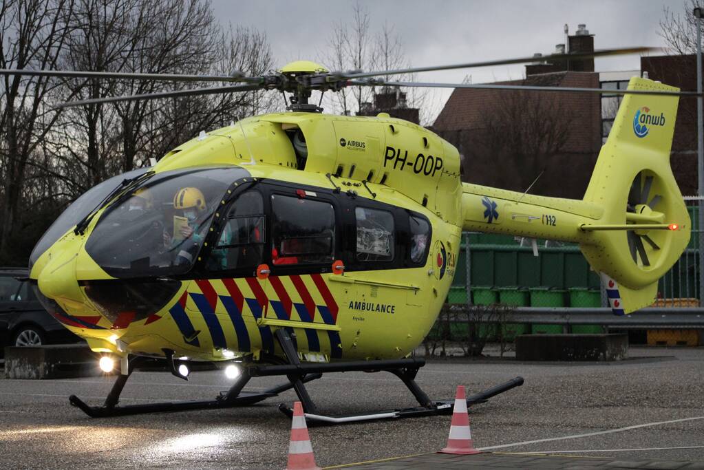 Coronahelikopter transporteerde patiënt naar Zuyderland MC