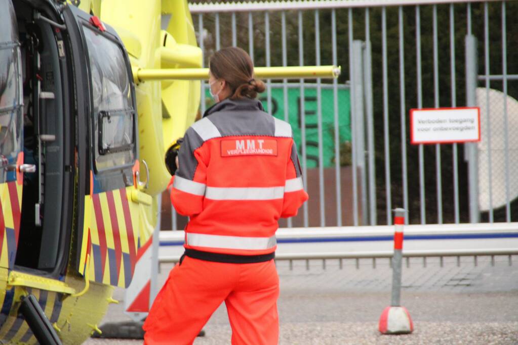 Coronahelikopter transporteerde patiënt naar Zuyderland MC