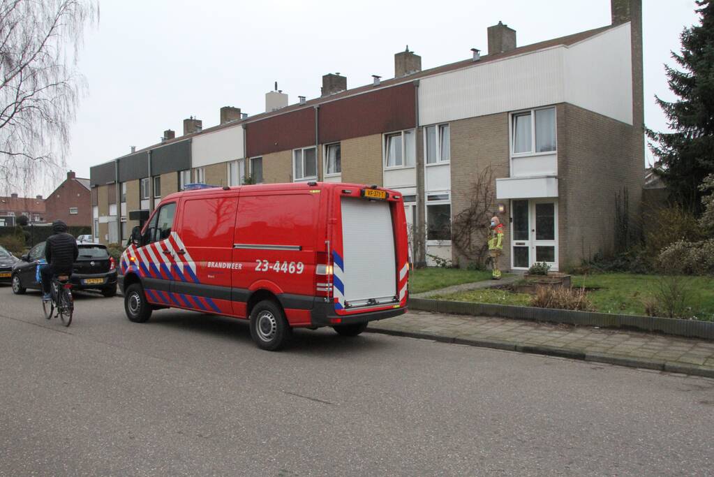 Vreemde lucht waargenomen in de woning