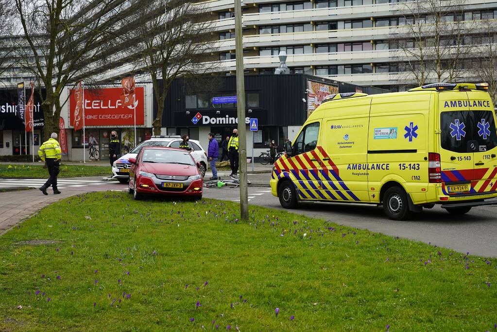 Ernstig ongeval met auto en fietser