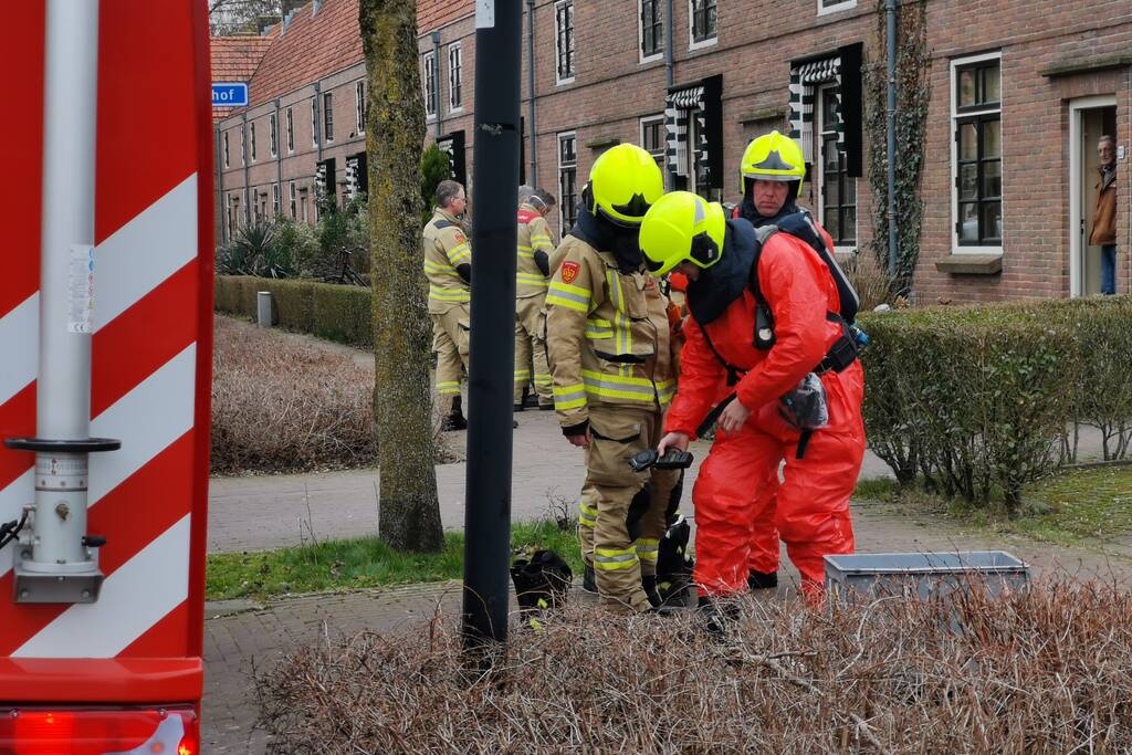 Onderzoek naar vreemde lucht