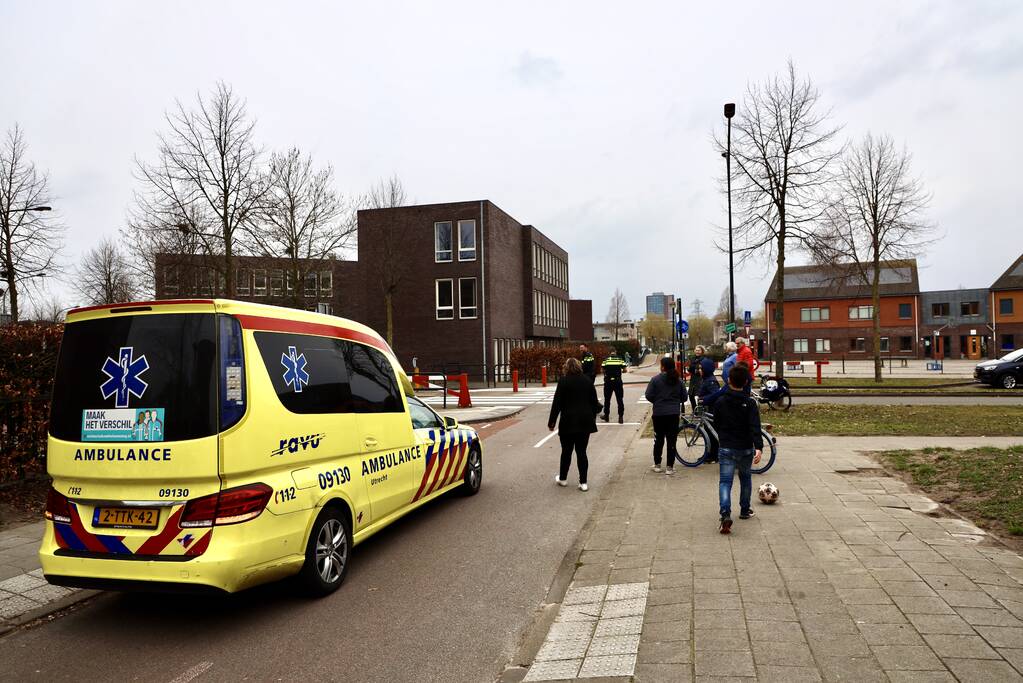 Fietser aangereden op oversteekplaats