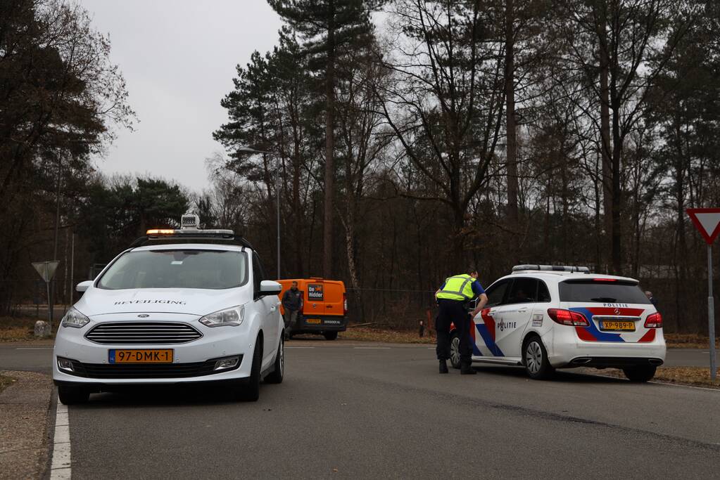 Mountainbiker gewond bij botsing