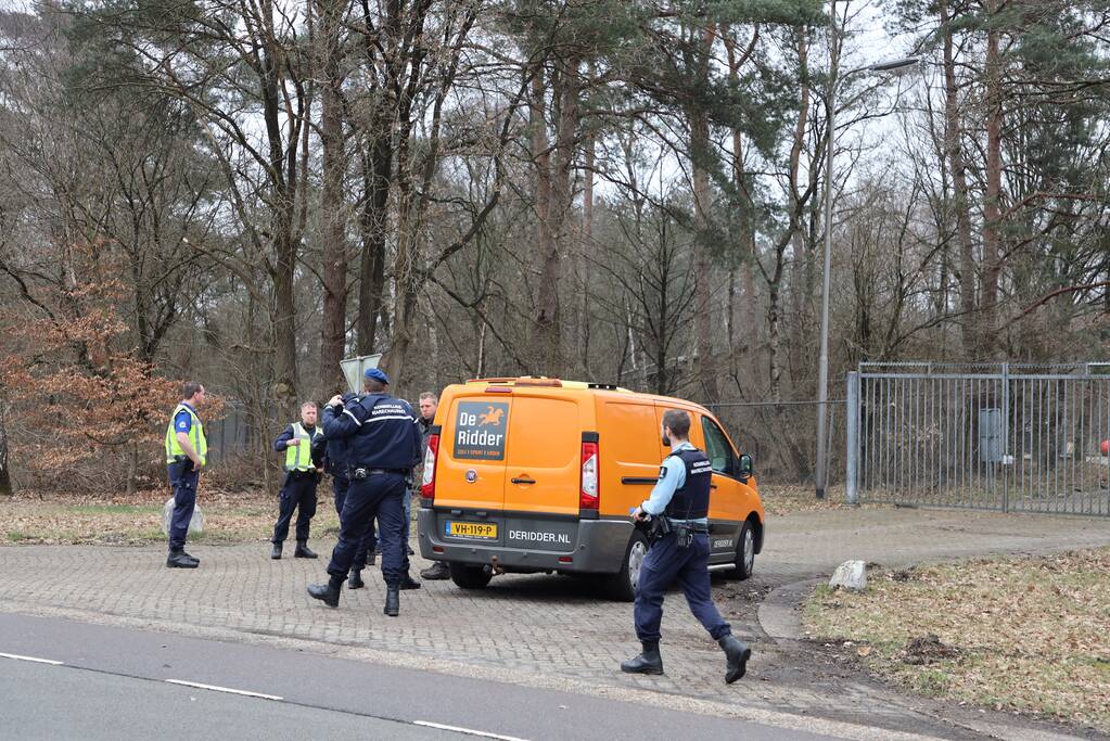 Mountainbiker gewond bij botsing