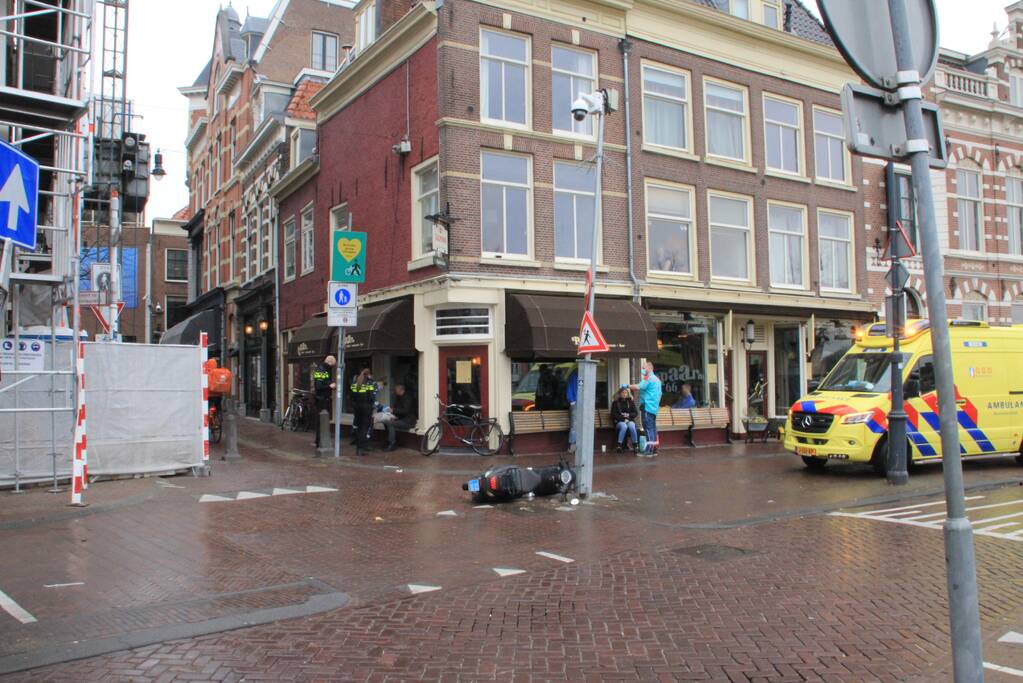 Fietser gewond bij botsing