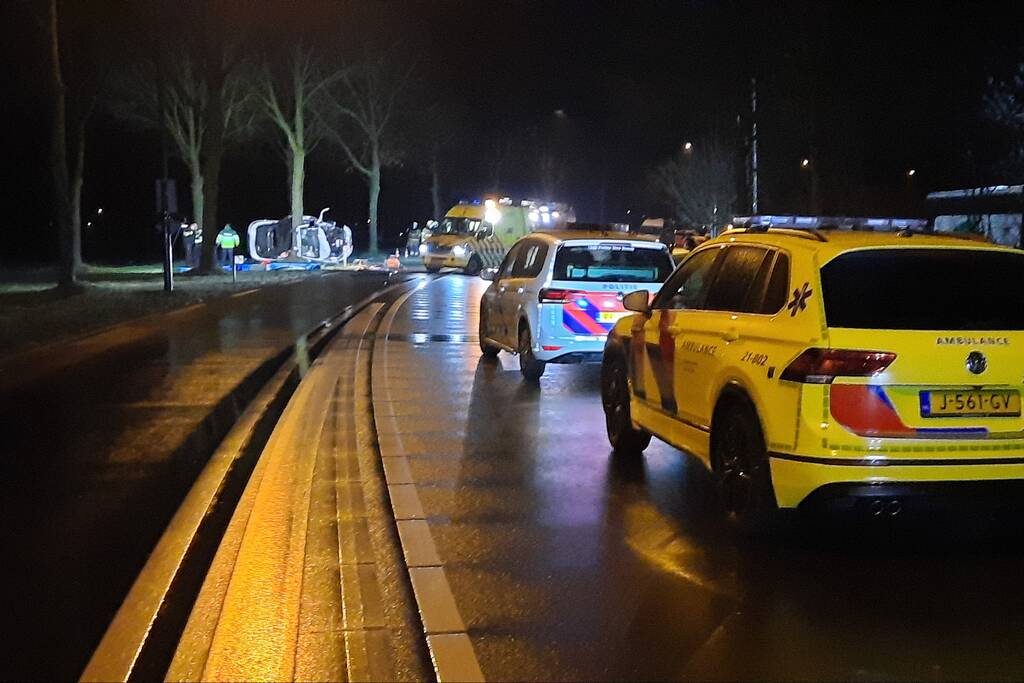 Twee doden bij ernstig verkeersongeluk
