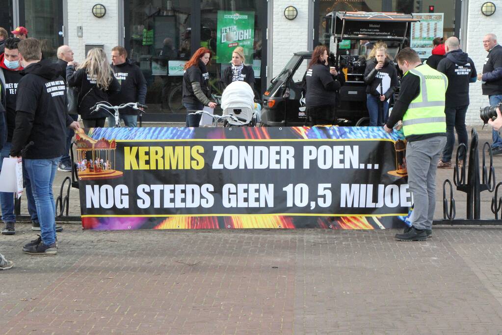 Kermisexploitanten voeren actie