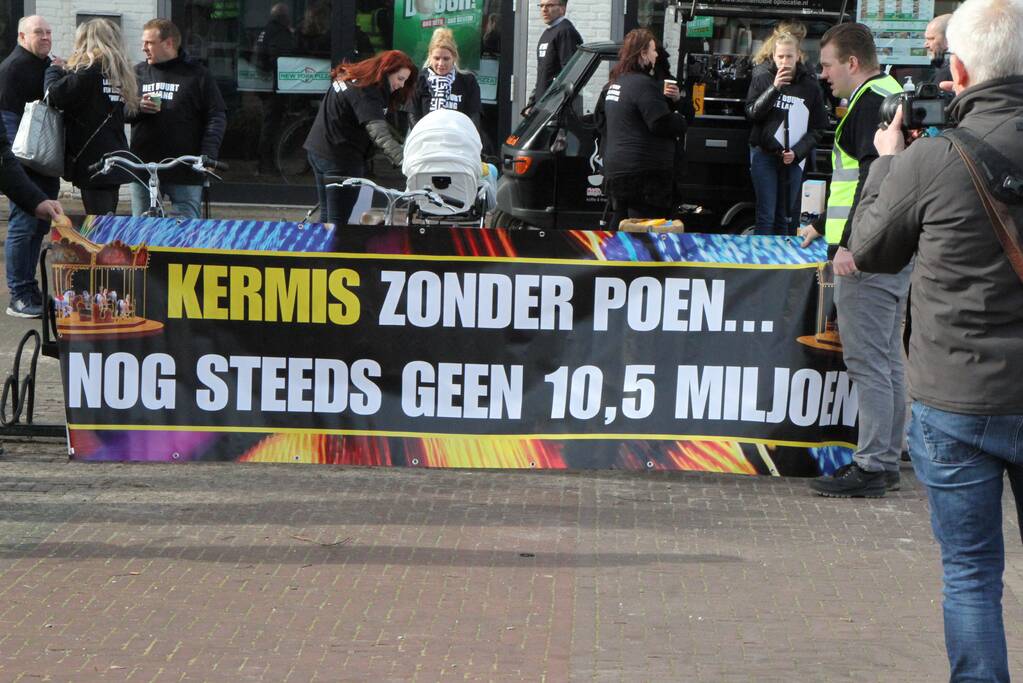 Kermisexploitanten voeren actie