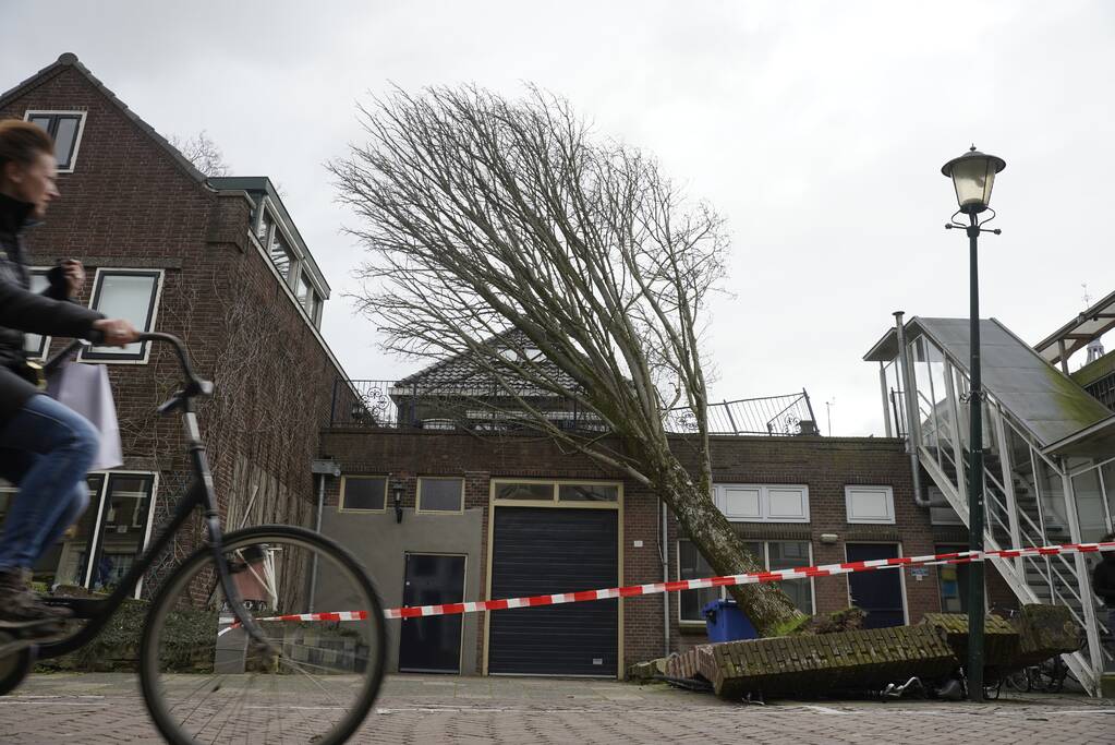 Enorme schade door storm