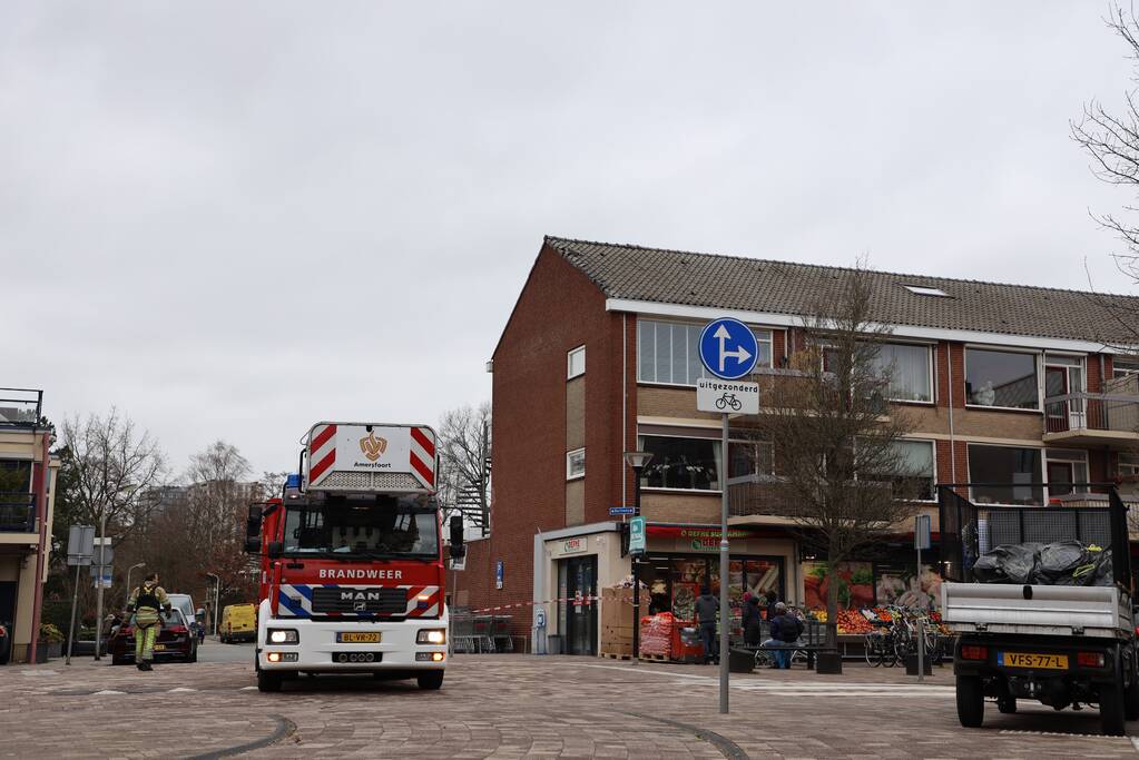 Dakpannen woning losgewaaid