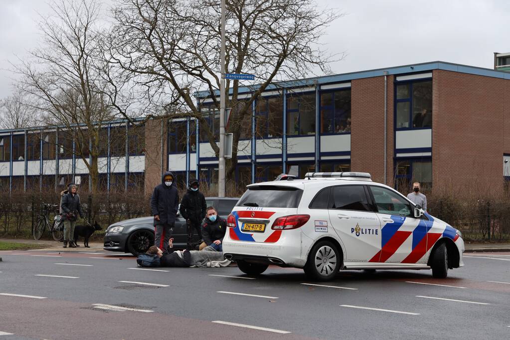 Brommerrijder gewond bij ongeval