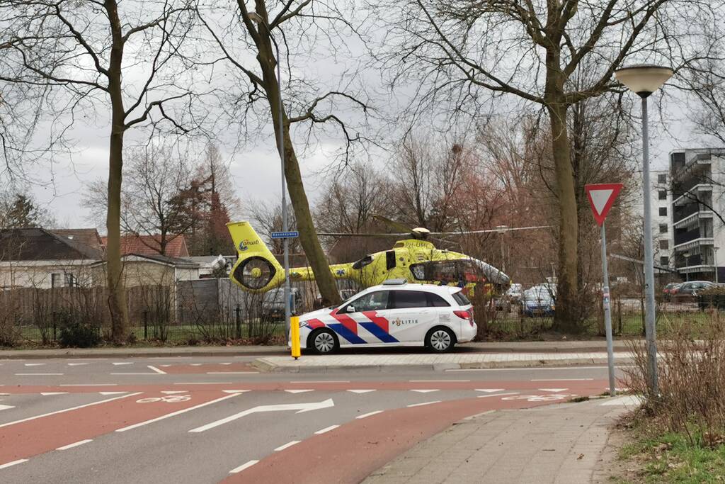 Traumahelikopter landt voor incident bij OBS De Tarthorst